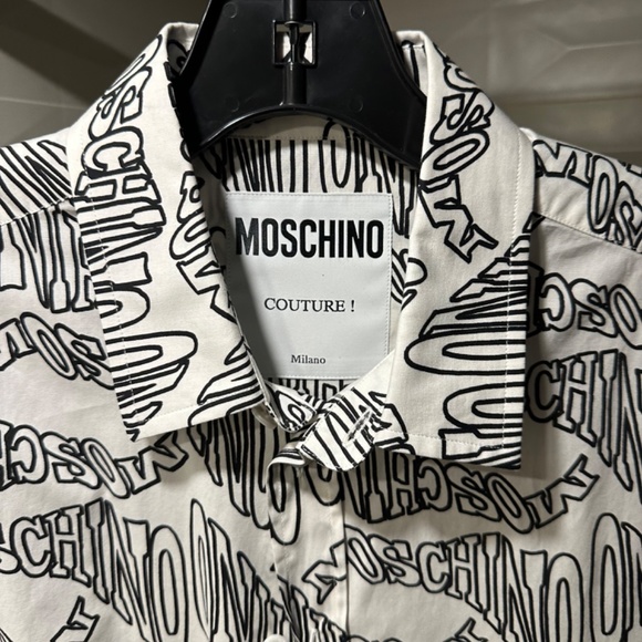 MOSCHINO made in Italy short sleeve shirt - Picture 3 of 8